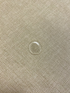 Designer Sand Beige Chenille Water & Stain Resistant Upholstery Fabric WHS 4244