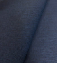 Load image into Gallery viewer, Designer Navy Blue Tweed MCM Mid Century Modern Vegan Faux Leather Upholstery Vinyl WHS 4518