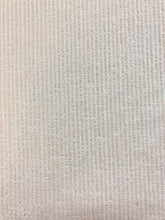 Load image into Gallery viewer, 1.5 Yard of Designer Cream Nubby Chenille Indoor Outdoor Water &amp; Stain Resistant Upholstery Fabric WHS 4351