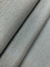 Load image into Gallery viewer, Designer Indoor Outdoor Water &amp; Stain Resistant Steel Blue Softened Upholstery Fabric WHS 4508