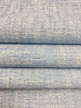 Load image into Gallery viewer, 1.9 Yard Remnant Thibaut Freeport Sky Blue InsideOut Water &amp; Stain Resistant Upholstery Fabric WHS 4496