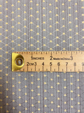 Load image into Gallery viewer, 112" Wide Designer Grey Yellow Diamond Dot Upholstery Drapery Fabric STA 4427