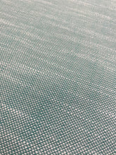 Load image into Gallery viewer, Designer Teal White MCM Mid Century Modern Upholstery Fabric WHS 4300