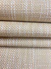 Load image into Gallery viewer, Designer Beige Cream MCM Mid Century Modern Tweed Upholstery Fabric WHS 4251