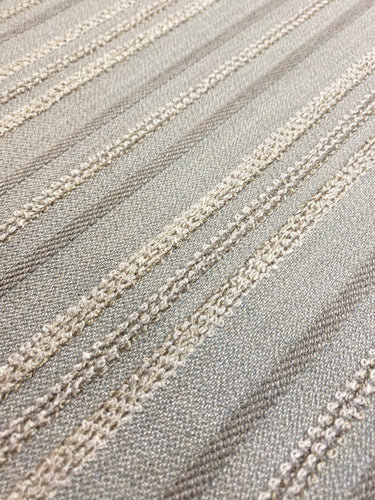 Schumacher Poplar Mineral Indoor Outdoor Stripe Water & Stain Resistant Upholstery Fabric WHS 4374