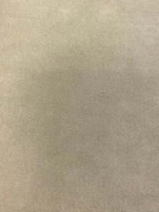 Designer Faux Hide Leather Taupe Suede Water & Stain Resistant Upholstery Fabric WHS 4516