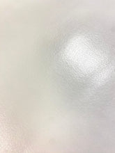 Load image into Gallery viewer, Designer Heavy Duty Glossy White Vegan Faux Leather Upholstery Vinyl WHS 4367