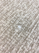 Load image into Gallery viewer, Designer Distressed Taupe Beige Textured MCM Water &amp; Stain Resistant Upholstery Fabric WHS 4380