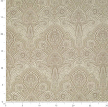 Load image into Gallery viewer, Spanish Made Damask Brocade Taupe Beige Upholstery Drapery Fabric CF