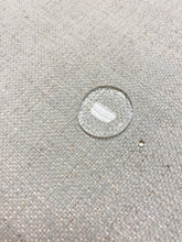 Load image into Gallery viewer, Designer Water &amp; Stain Resistant MCM Mid Century Modern Aqua Blue Brown Speckled Chenille Upholstery Fabric WHS 4363