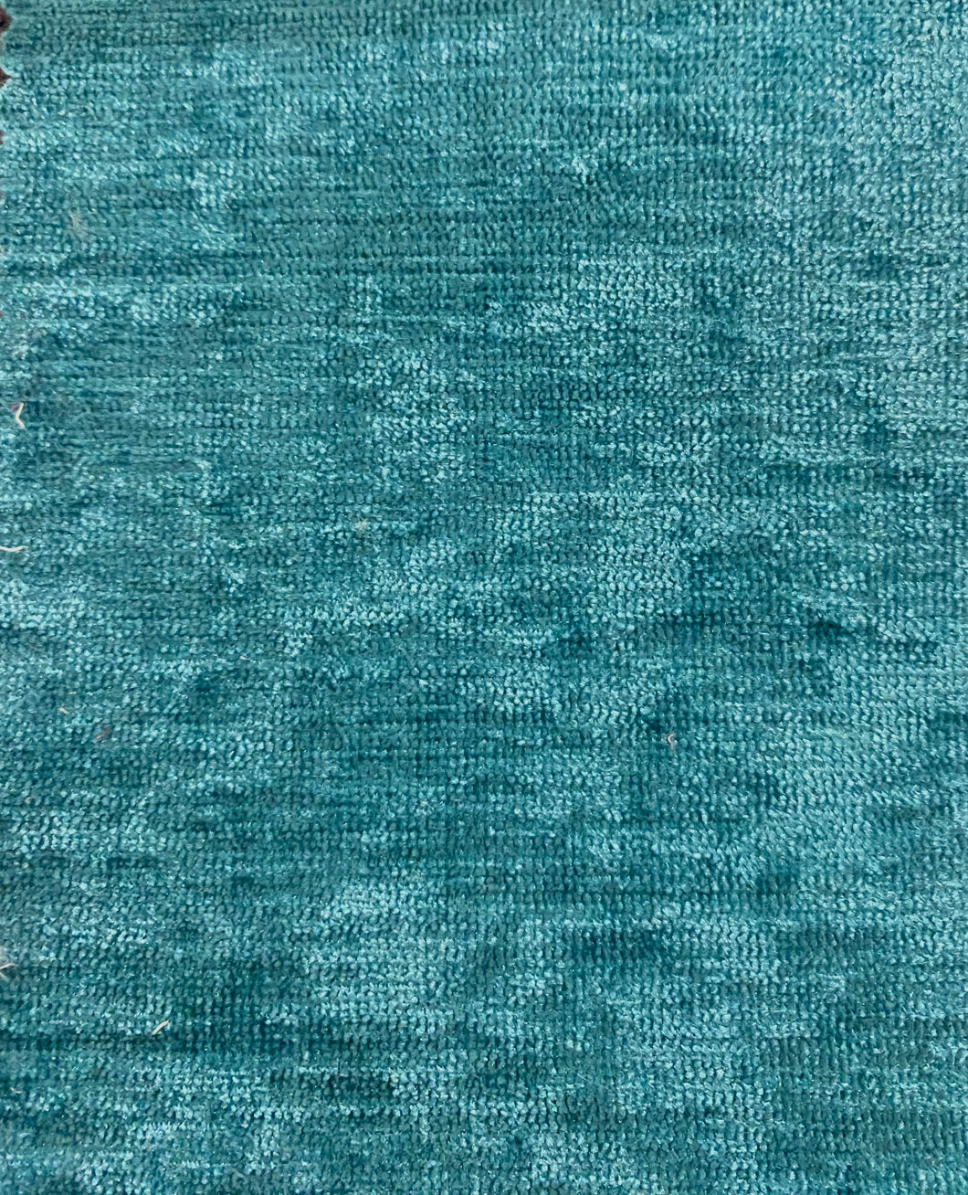 Teal Velvet Upholstery Drapery Fabric