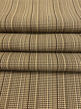 Load image into Gallery viewer, Perennials Brown Indoor Outdoor Water &amp; Stain Resistant Strie Stripe Upholstery Fabric WHS 4304