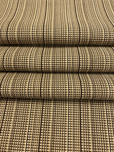 Perennials Brown Indoor Outdoor Water & Stain Resistant Strie Stripe Upholstery Fabric WHS 4304