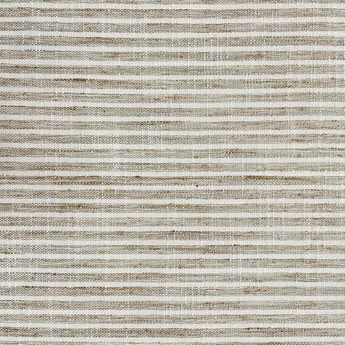 Beige Grey Cream Woven Nautical Stripe Upholstery Drapery Fabric MGF