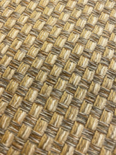 Load image into Gallery viewer, 1.5 Yard Designer Heavy Duty Wool Grey Beige Mustard MCM Mid Century Modern Water &amp; Stain Resistant Upholstery Fabric WHS 4451