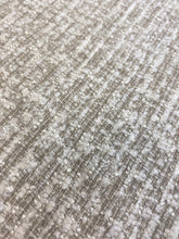 Load image into Gallery viewer, Designer Distressed Taupe Beige Textured MCM Water &amp; Stain Resistant Upholstery Fabric WHS 4380