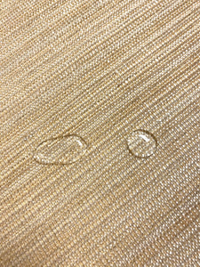Designer Water & Stain Resistant MCM Mid Century Modern Chenille Wheat Beige Upholstery Fabric WHS 4407