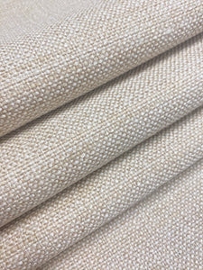 Designer Beige MCM Mid Century Modern Tweed Upholstery Fabric WHS 4347