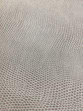 Load image into Gallery viewer, Kravet Snake Reptile Derek Grey Vegan Faux Leather Upholstery Vinyl WHS 4355