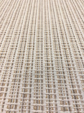 Load image into Gallery viewer, Designer Indoor Outdoor Beige Cream Taupe MCM Mid Century Modern Water &amp; Stain Resistant Upholstery Fabric WHS 4379