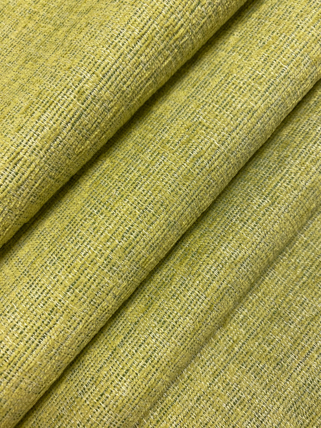 Designer Lime Green Textured MCM Mid Century Modern Water & Stain Resistant Upholstery Fabric STA 4524