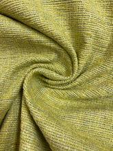 Load image into Gallery viewer, Designer Lime Green Textured MCM Mid Century Modern Water &amp; Stain Resistant Upholstery Fabric STA 4524