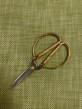 Load image into Gallery viewer, Designer Lime Green Beige MCM Mid Century Modern Herringbone Chevron Tweed Water &amp; Stain Resistant Upholstery Fabric WHS 4236