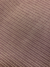 Load image into Gallery viewer, Designer Reversible Indoor Outdoor Water &amp; Stain Resistant Plum Purple Stripe Upholstery Drapery Fabric WHS 4423