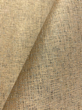 Load image into Gallery viewer, Designer MCM Mid Century Modern Water &amp; Stain Resistant Gold Bronze Charcoal Grey Upholstery Fabric WHS 4408