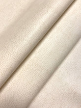 Load image into Gallery viewer, Designer Heavy Duty Cream Animal Skin Textured Faux Leather Upholstery Vinyl WHS 4381