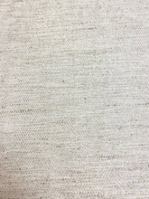 Load image into Gallery viewer, Designer Blend Linen Brown Beige Herringbone MCM Mid Century Modern Upholstery Fabric WHS 4376