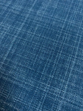 Load image into Gallery viewer, Designer Denim Blue Navy Blue Upholstery Fabric STA 4519