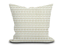 Load image into Gallery viewer, Custom Pillow Cover in Abstract Thibaut Denver in Beige - One Side
