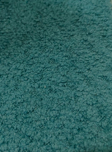 Teal Green MCM Mid Century Modern Boucle Upholstery Fabric