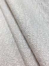 Load image into Gallery viewer, Designer Heavy Duty Oyster Cream Boucle MCM Mid Century Modern Water &amp; Stain Resistant Upholstery Fabric WHS 4413