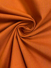 Load image into Gallery viewer, Sunbrella Spectrum Cayenne Water &amp; Stain Resistant Rusty Orange Outdoor Canvas Upholstery Drapery Fabric WHS 4302