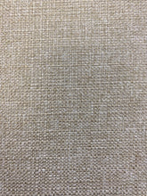 Load image into Gallery viewer, Designer Water &amp; Stain Resistant Taupe Mocha Speckled Tweed MCM Mid Century Modern Upholstery Fabric WHS 4441