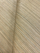 Load image into Gallery viewer, Designer Faux Grasscloth Wheat Beige Green Faux Leather Upholstery Vinyl WHS 4279