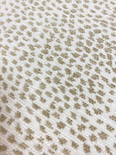 Load image into Gallery viewer, Designer Reversible Animal Pattern Taupe Cream Fawn Chenille Upholstery Fabric STA 4265