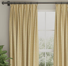 Load image into Gallery viewer, Spanish Made Damask Brocade Mustard Gold Beige Upholstery Drapery Fabric CF