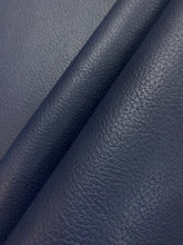 Load image into Gallery viewer, Ultraleather Nile Navy Blue 291-2555 Vegan Faux Leather Upholstery Vinyl WHS 4357