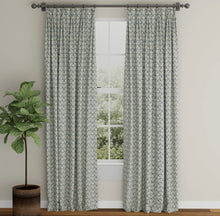 Load image into Gallery viewer, Spanish Made French Navy Blue Brocade Damask Upholstery Drapery Fabric CF