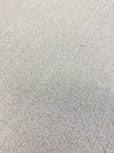 Load image into Gallery viewer, Perennials Indoor Outdoor Water &amp; Stain Resistant Cream Textured MCM Mid Century Modern Chenille Upholstery Fabric WHS 4370