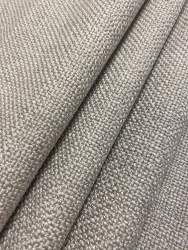 1.5 Yard Designer Rustic Grey MCM Mid Century Modern Nubby Upholstery Fabric WHS 4438