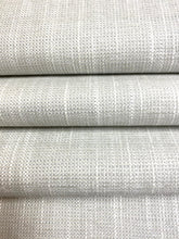 Load image into Gallery viewer, Designer Cream Grey MCM Mid Century Modern Tweed Water &amp; Stain Resistant Upholstery Fabric WHS 4557