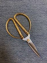 Load image into Gallery viewer, Designer Water &amp; Stain Resistant Navy Blue Chevron Herringbone Chenille Upholstery Fabric WHS 4288
