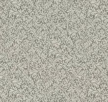 Load image into Gallery viewer, Spanish Made Damask Brocade Grey Silver Upholstery Drapery Fabric CF