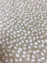 Load image into Gallery viewer, Designer Reversible Animal Pattern Taupe Cream Fawn Chenille Upholstery Fabric STA 4265