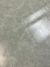 Load image into Gallery viewer, Designer Distressed Antigua Aqua Seafoam Vegan Faux Leather Upholstery Vinyl WHS 4388