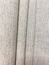 Load image into Gallery viewer, 1.5 Yd Designer Cream Taupe Distressed Chenille Water &amp; Stain Resistant Upholstery Fabric WHS 4529
